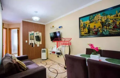 Cobertura com 2 dormitórios à venda, 76 m² por r$ 340.000,00 - vila guaraciaba - santo andré/sp
