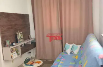 Apartamento com 2 dormitórios à venda, 48 m²- parque são vicente - mauá/sp