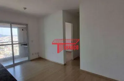 Apartamento com 2 dormitórios para alugar, 49 m² - vila pires - santo andré/sp