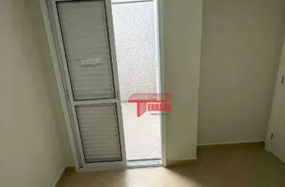 Apartamento com 2 dormitórios à venda, 58 m² por r$ 370.000 - vila linda - santo andré/sp
