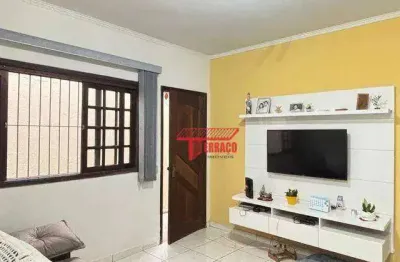 Casa com 2 dormitórios à venda, 113 m² por r$ 318.000,00 - jardim do estádio - santo andré/sp