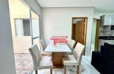 Apartamento com 2 dormitórios à venda, 37 m² por r$ 230.000 - vila tibiriçá - santo andré/sp