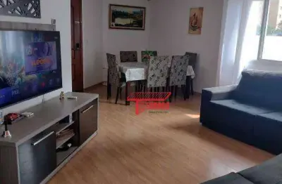Apartamento com 3 dormitórios à venda, 108 m² por r$ 636.000 - campestre - santo andré/sp