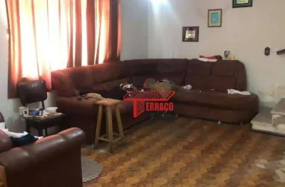 Sobrado residencial à venda, vila homero thon, santo andré.