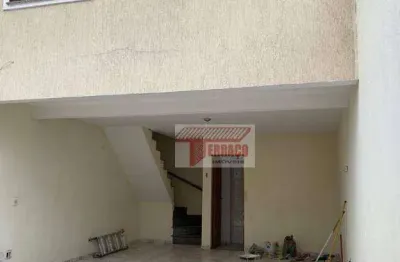Sobrado com 2 dormitórios para alugar, 82 m² por r$ 1.810,00/mês - vila alzira - santo andré/sp
