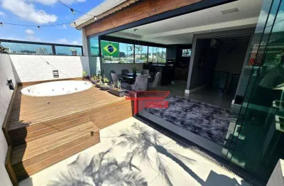 Cobertura com 4 dormitórios à venda, 150 m² por r$ 1.050.000,00 - paulicéia - são bernardo do campo/sp