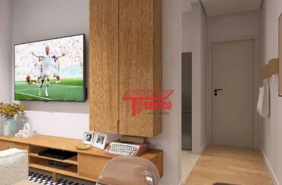 Apartamento com 2 dormitórios à venda, 48 m² por r$ 360.000,00 - jardim - santo andré/sp