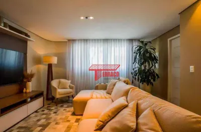 Sobrado com 2 dormitórios à venda, 131 m² por r$ 1.050.000,00 - vila scarpelli - santo andré/sp