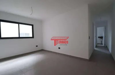 Cobertura com 2 dormitórios à venda, 88 m² por r$ 450.000 - vila guiomar - santo andré/sp