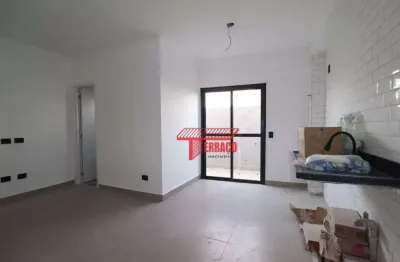 Apartamento com 2 dormitórios à venda, 44 m² por r$ 350.000 - vila guiomar - santo andré/sp