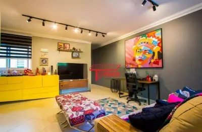 Cobertura com 3 dormitórios à venda, 133 m² por r$ 701.000 - vila alice - santo andré/sp