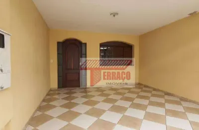 Sobrado com 2 dormitórios para alugar, 107 m² por r$ 2.540,00/mês - vila homero thon - santo andré/sp