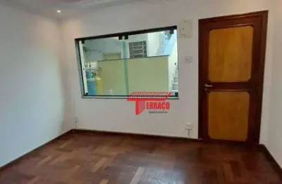 Casa com 2 dormitórios para alugar, 85 m² por r$ 2.330/mês - vila floresta - santo andré/sp