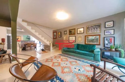 Sobrado com 3 dormitórios, 217 m² - venda por r$ 1.095.000 ou aluguel por r$ 6.248/mês - vila gilda - santo andré/sp