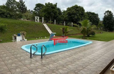 Chácara com 3 dormitórios à venda, 3000 m² por r$ 850.000,00 - portal das colinas - bofete/sp