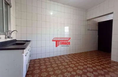 Casa com 2 dormitórios para alugar, 50 m² por r$ 1.150,00/mês - jardim do estádio - santo andré/sp