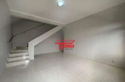 Sobrado com 2 dormitórios para alugar, 136 m² por r$ 2.525,00/mês - vila junqueira - santo andré/sp
