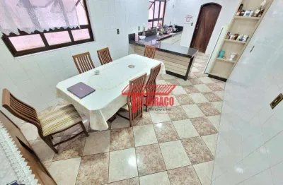 Sobrado com 3 dormitórios à venda, 191 m² por r$ 775.000 - jardim do estádio - santo andré/sp
