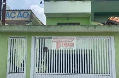 Sobrado à venda, 195 m² por r$ 720.000,00 - parque marajoara - santo andré/sp