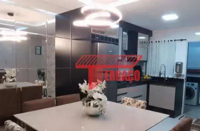 Sobrado com 3 dormitórios à venda, 150 m² por r$ 788.000,00 - vila alto de santo andré - santo andré/sp