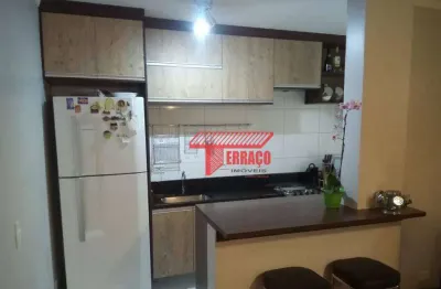 Cobertura com 1 dormitório à venda, 98 m² por r$ 548.000,00 - vila alzira - santo andré/sp