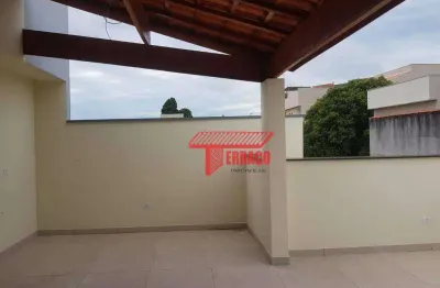 Cobertura com 2 dormitórios à venda, 53 m² por r$ 440.000,00 - vila cecília maria - santo andré/sp