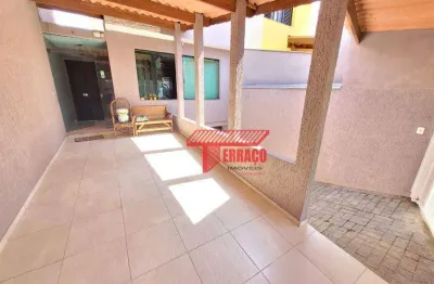 Sobrado à venda, 219 m² por r$ 870.000,00 - vila alzira - santo andré/sp