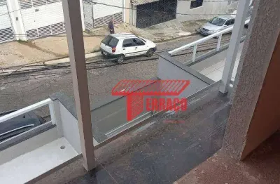 Cobertura com 2 dormitórios à venda, 41 m² - jardim utinga - santo andré/sp