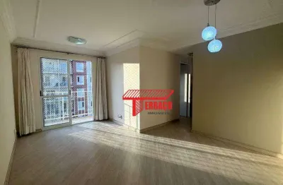 Apartamento com 3 dormitórios para alugar, 63 m²  - baeta neves - são bernardo do campo/sp