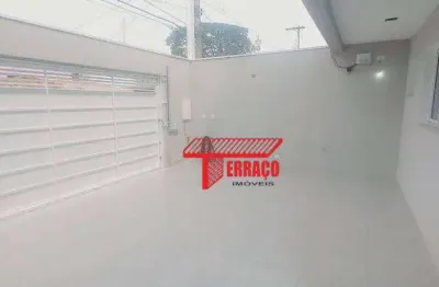 Sobrado com 3 dormitórios à venda, 90 m² por r$ 670.000,00 - vila pires - santo andré/sp