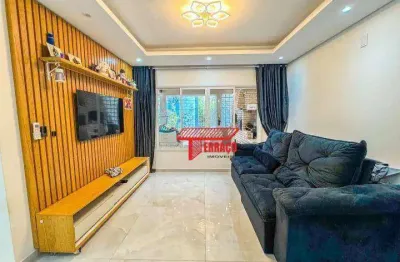 Sobrado com 3 dormitórios à venda, 263 m²  - vila gilda - santo andré/sp