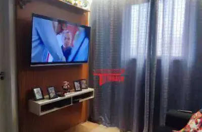 Apartamento com 3 dormitórios à venda, 58 m²  - jardim cristiane - santo andré/sp