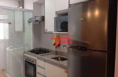 Apartamento com 2 dormitórios à venda, 47 m² - vila palmares - santo andré/sp