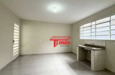 Casa com 2 dormitórios para alugar, 80 m² - Vila Cecília Maria - Santo André/SP