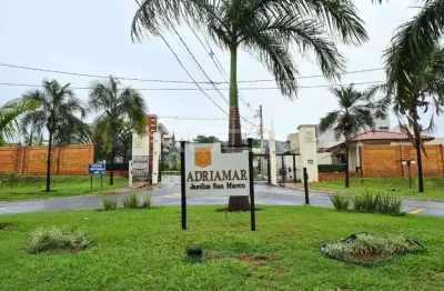 Terreno à venda em condomínio no jardim san marco - ribeirão preto