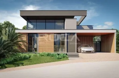 Casa de luxo na vila do golf com 4 suítes e 4 garagens em ribeirão preto
