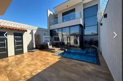 Sobrado à venda no jardim cristo redentor, ribeirão preto: 3 dormitórios, piscina e espaço gourmet