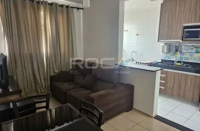 Apartamento mobiliado à venda com 2 dormitórios no bairro jardim manoel pena, em ribeirão preto