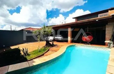 Casa sobrado para fins residenciais ou comerciais com 4 quartos, sendo 3 suítes, para alugar no bairro jardim califórnia, em ribeirão preto.