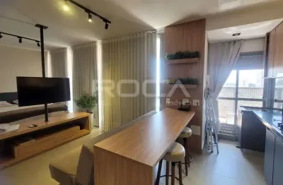 Studio mobiliado de alto padrão para alugar na av. joão fiúsa, em ribeirão preto.