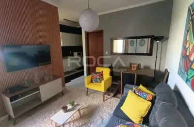 Apartamento mobiliado para alugar no bairro jardim botânico, em ribeirão preto.