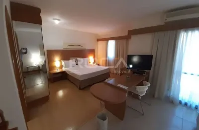 Apartamento flat mobiliado para venda e locação com 1 quarto no bairro jardim américa, em ribeirão preto