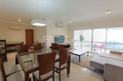 Apartamento mobiliado para alugar com 3 quartos sendo 3 suítes no bairro jardim botânico, em ribeirão preto.