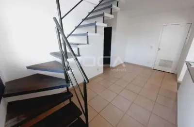 Apartamento duplex para locação e venda com 2 quartos no bairro Jardim Palma Travassos em Ribeirão Preto.