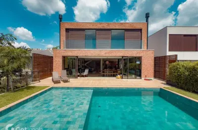 Casa em condomínio fechado com 5 quartos à venda na alameda chapada diamantina, 16, tamboré, santana de parnaíba por r$ 7.000.000
