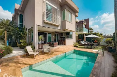 Casa em condomínio fechado com 4 quartos à venda na alameda michelangelo, 1507, alphaville, santana de parnaíba por r$ 3.950.000