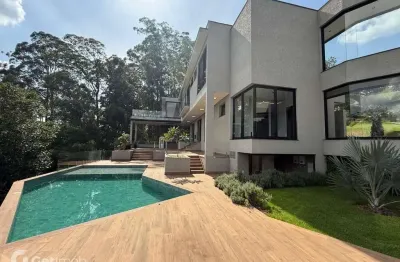 Casa em condomínio fechado com 5 quartos à venda na avenida são paulo, 1138, residencial tamboré, barueri por r$ 18.900.000