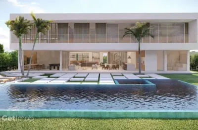 Casa em condomínio fechado com 6 quartos à venda na avenida campinas, 685, residencial tamboré, barueri por r$ 35.000.000