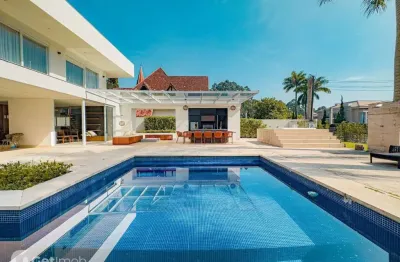 Casa em condomínio fechado com 5 quartos à venda na ourinhos, 710, residencial tamboré, barueri por r$ 20.000.000