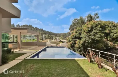 Casa em condomínio fechado com 5 quartos à venda na alameda carinás, 128, alphaville, santana de parnaíba por r$ 10.000.000